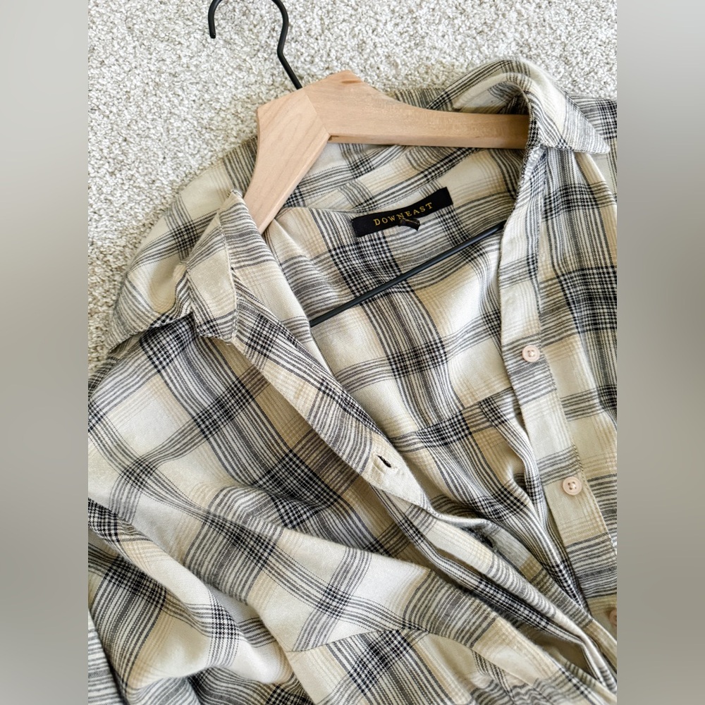 Downeast plaid dress size small
